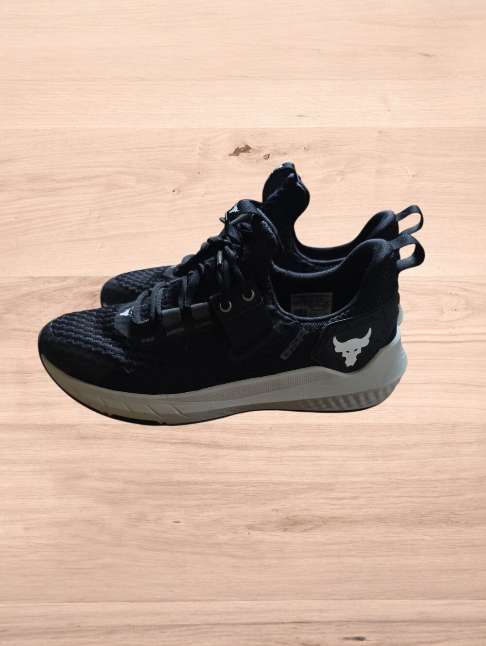 Under Armour Project Rock BSR 4 Training Shoes Black/Grey OG Box - Women's 8.5